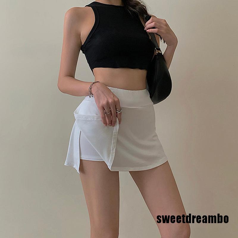 Chân Váy tennis Chữ a Lưng Cao Thiết Kế Quyến Rũ Cho Nữ