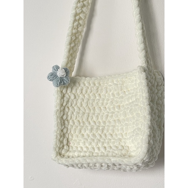 Túi len đeo chéo Handmade