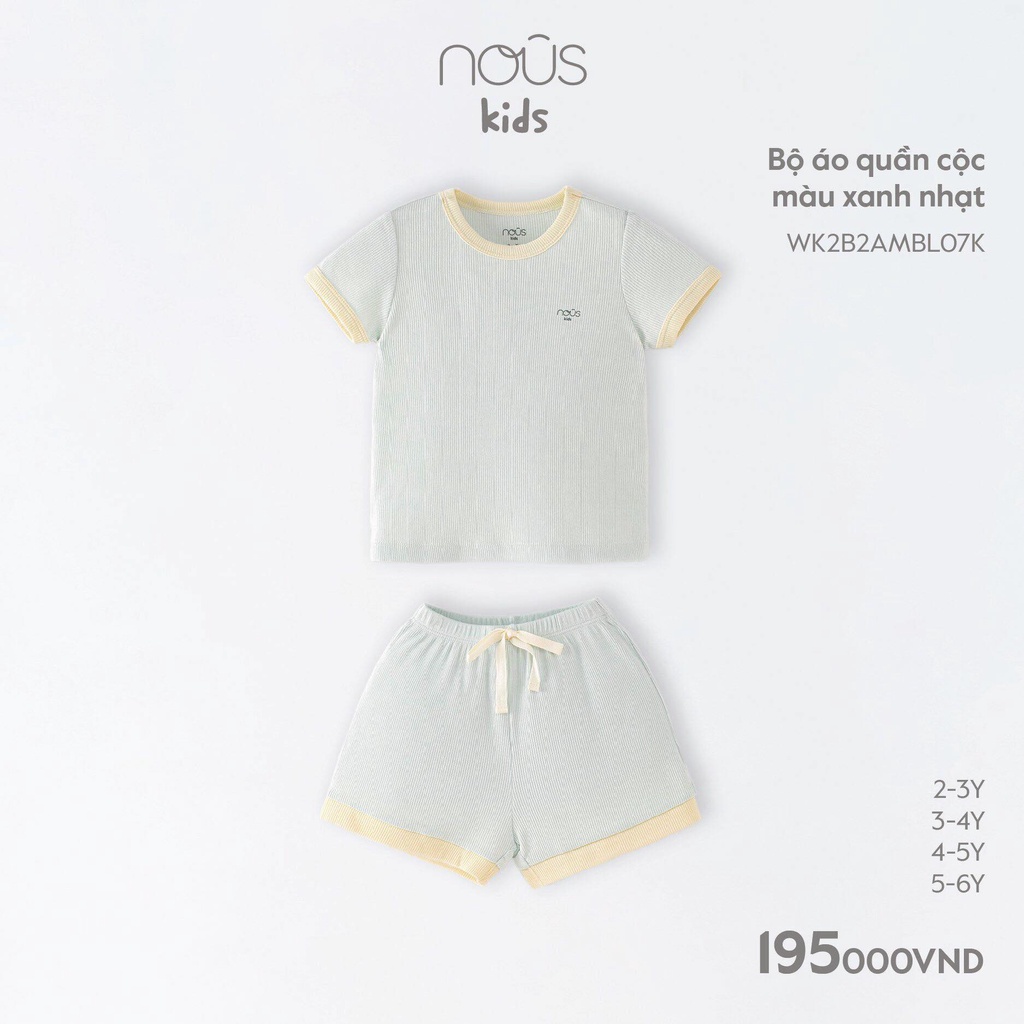 Bộ nous kid size từ 2y đến 5y