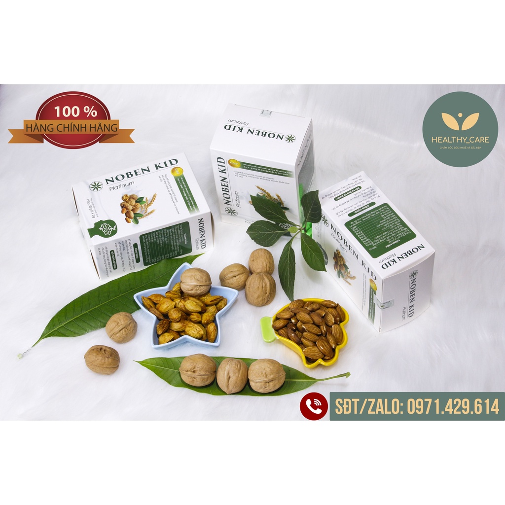 NOBEN KID Cốm Trí Não Chính Hãng - Giúp Bé Thông Minh, Tăng Khả Năng Ghi Nhớ, Phát Triển Trí Não
