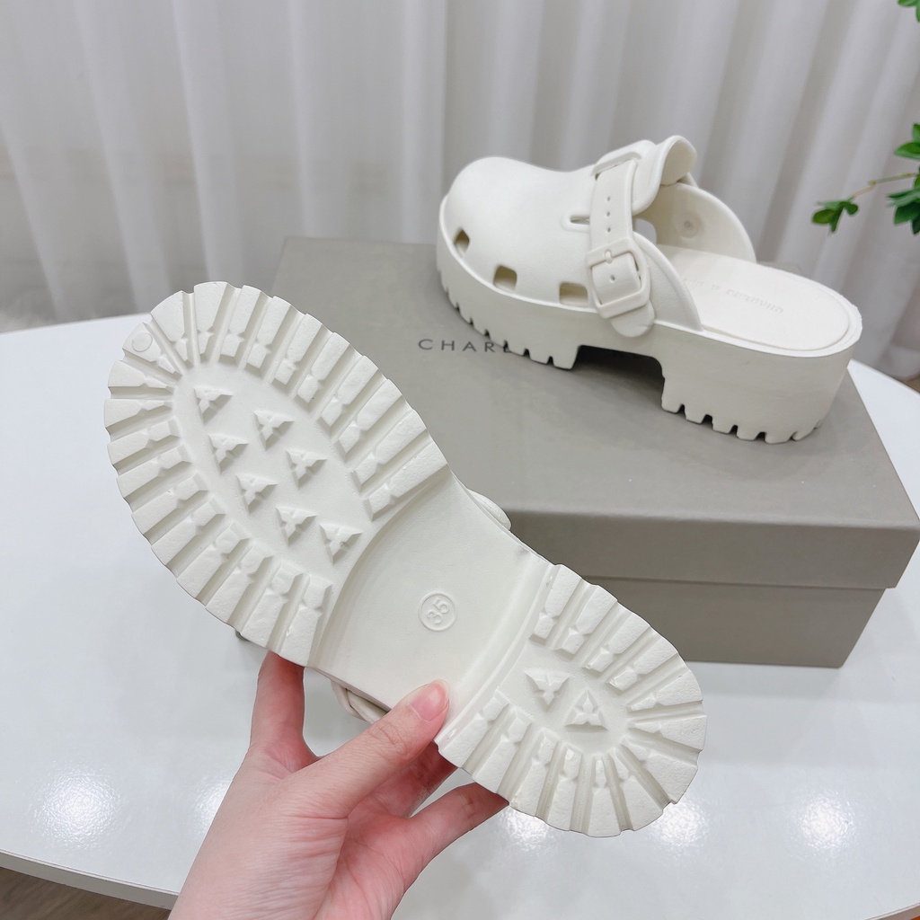 Sục nhựa CNK siêu nhẹ, quai đai nâng đế 5cm