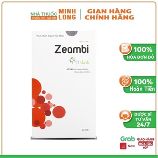 Men vi sinh Zeambi bao kép hộp 30 gói