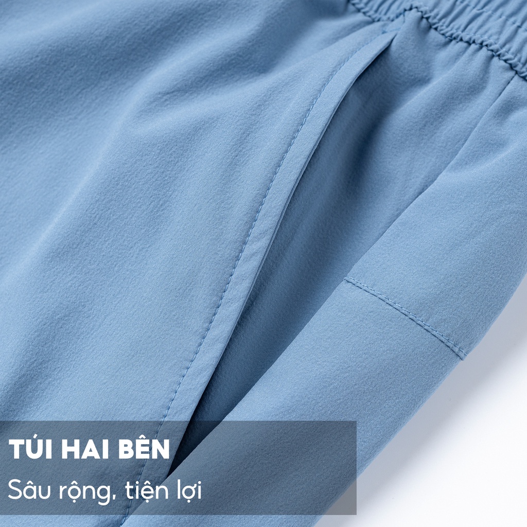 Quần Short Thể Thao Nam 5S RUN,Công Nghệ Thoáng Khí, Cúc Cài,Co Giãn (QST23004)