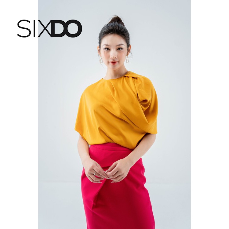 Áo lụa nữ freesize thời trang SIXDO