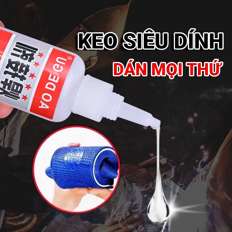 Keo Đa Năng Siêu Dính, Khô Nhanh Chỉ 10 Giây, Dán Sửa Mọi Thứ Trong Nhà, Không Hại Da Tay