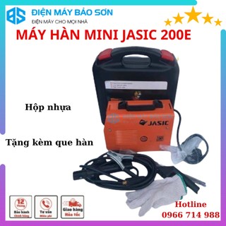 Máy hàn điện tử Arc 200 mini Máy hàn que 2.5mm hộp nhựa tiện dụng Bảo hành 12 tháng