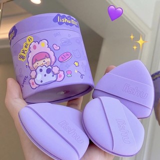Bông mút lishu tán kem nền che khuyết điểm