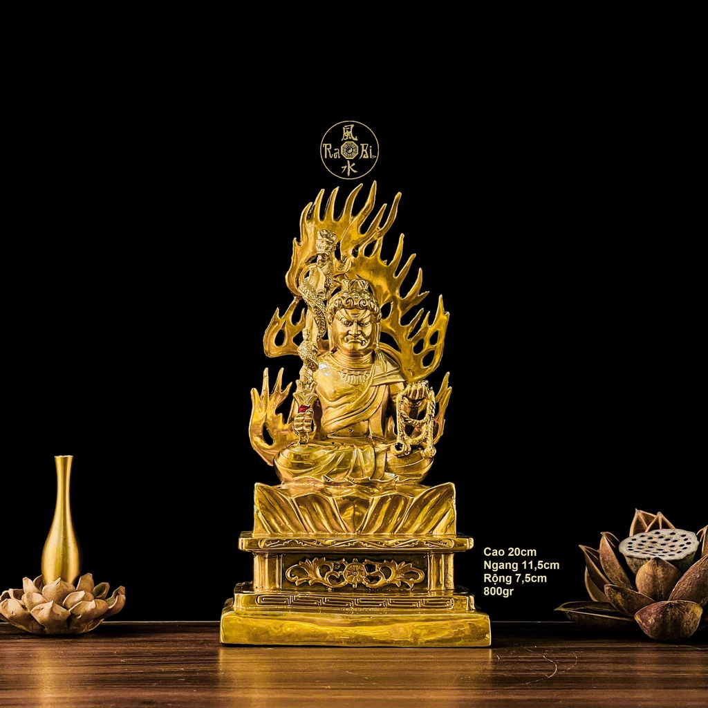 Bất Động Minh Vương - Tượng Đồng Thờ Cúng Cao Cấp