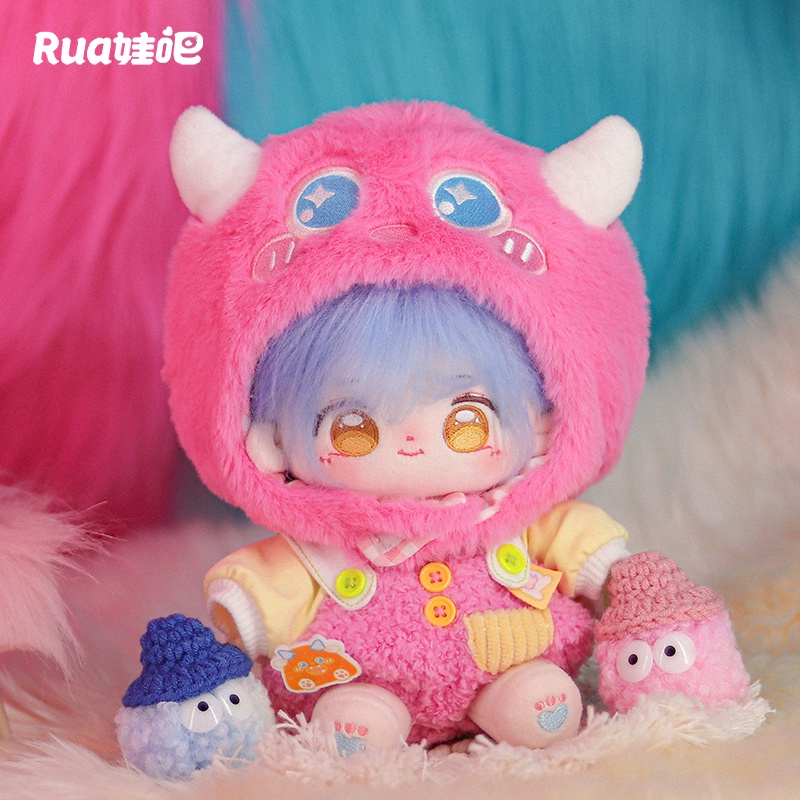 Bộ đồ Quái vật trái cây cho bé doll 20cm