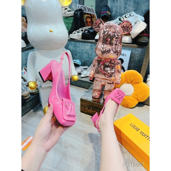 Sandal cao gót l v 2023 7p fullbox