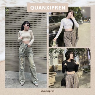 Áo croptop nữ ren sexy T-shirt , Y2K Vintage Lantern Sleeve Whige T-shirt đi biển