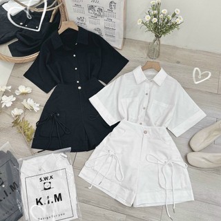 SET ÁO SƠ MI KÈM SHORT