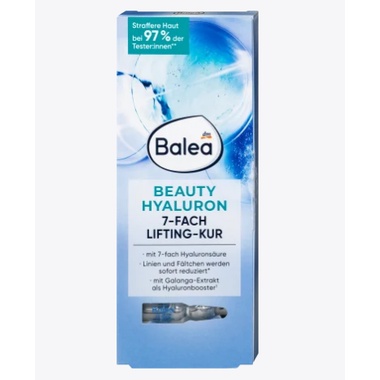 Huyết thanh tươi Balea Beauty Hyaluron 7 fach Lifting-Kur