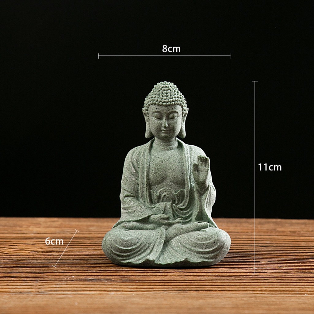 ”Tượng Phật Bằng Đá Cát Độc Đáo Trang Trí Nhà Cửa”