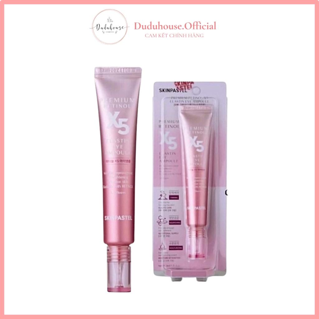 Kem Trẻ Hoá Da Retinol X5 Elastin 0,1% Cream Skinpastel 30ml