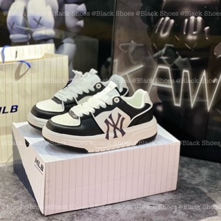Giày Thể Thao MLB Black White Panda MLB Chunky Liner Màu  Đen Vintage 2023