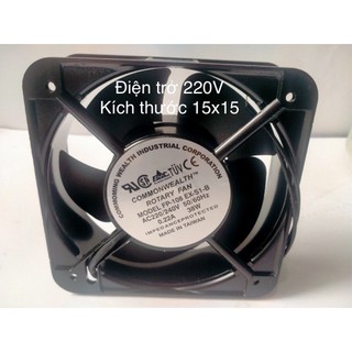 Quạt thông gió [SIÊU RẺ] quạt hút mùi điện 220V, kích thước 12x12 - 15x15