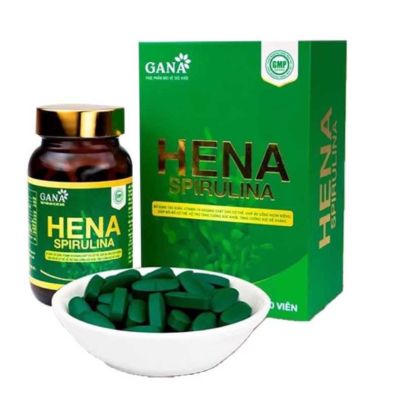 TẢO XOẮN HENA Spirulina