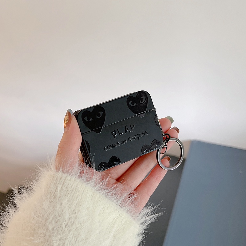 Vỏ Bảo Vệ Hộp Sạc Tai nghe không dây airpods 1 / 2 / 3Nd airpods pro2 Bằng tpu Hình Khối Rubik