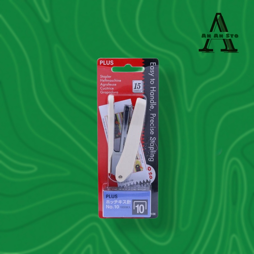 MÁY DẬP GHIM PLUS PS-10E - KÈM 2 HỘP GHIM