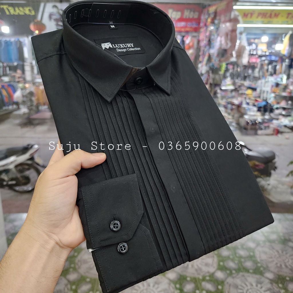 Sơ mi xếp ly cao cấp - chống nhăn