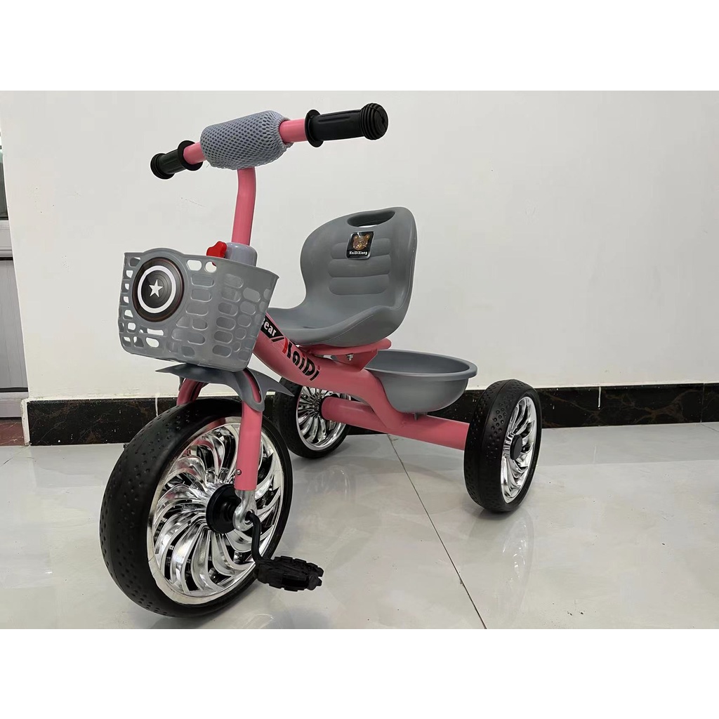 Xe đạp 3 bánh khung kim loại cho bé mã 610
