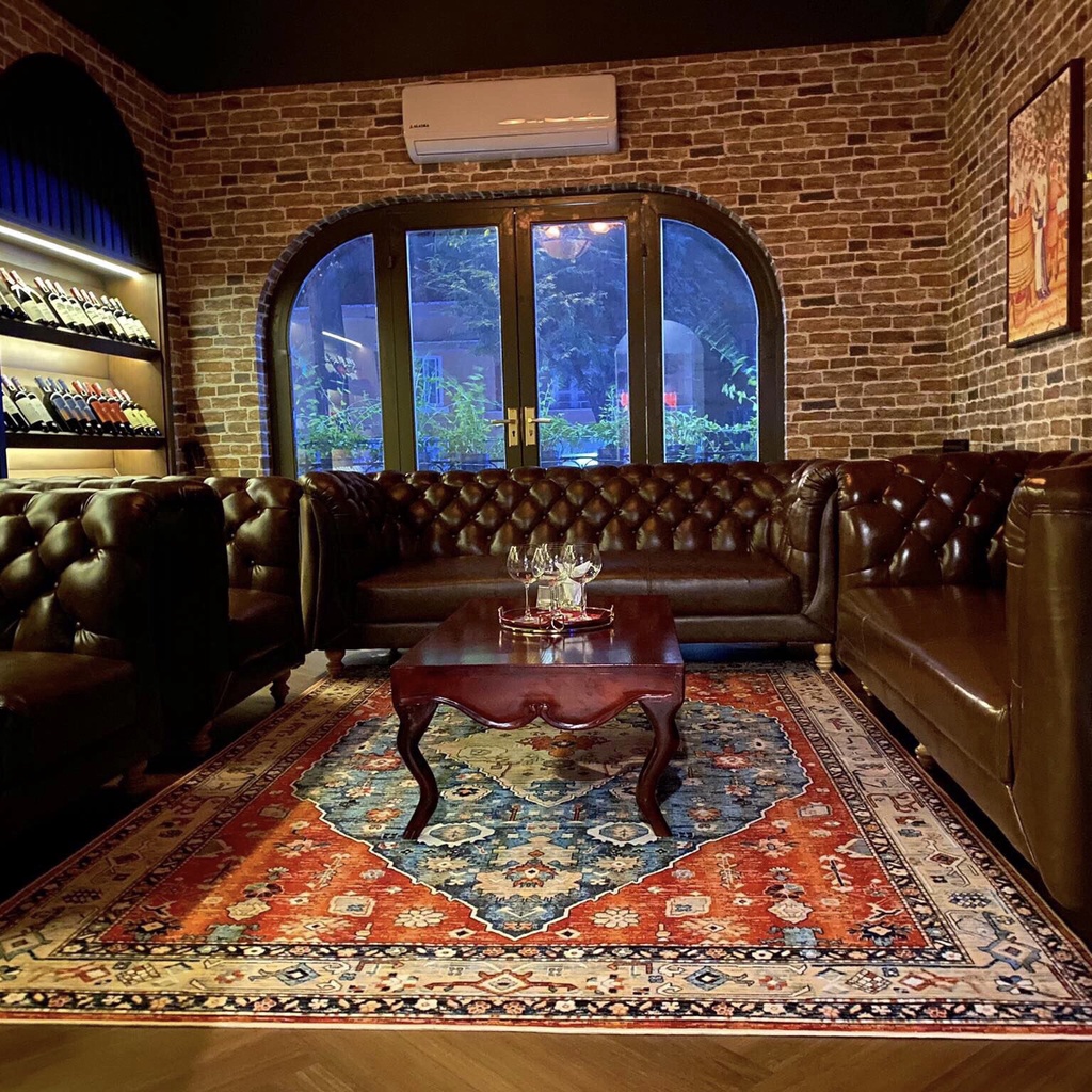 Thảm Trải Sàn, Thảm Nỉ Trải Sàn Trang trí phòng ngủ, phòng khách phong cách cổ điển, Vintage Decor trang trí