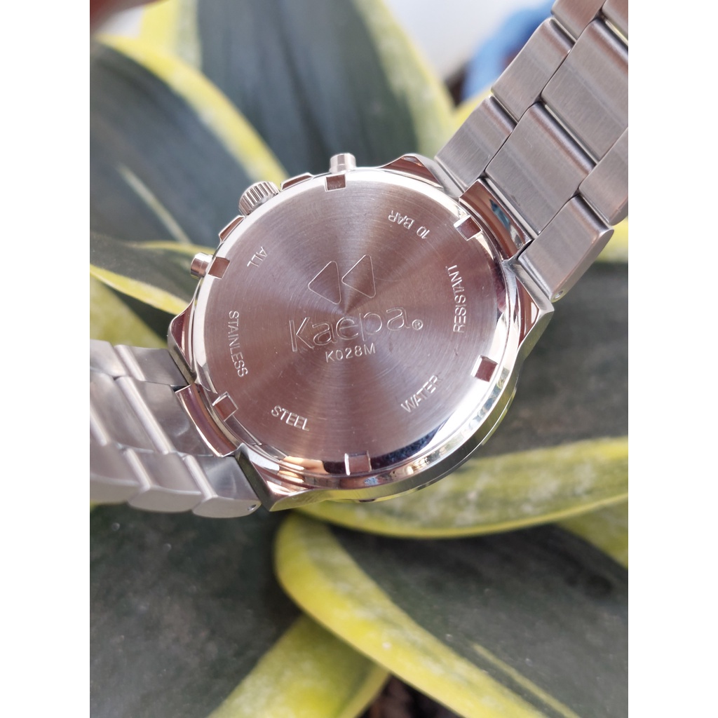 Đồng hồ nam Kaepa 6 kim mặt xanh caro chạy pin hàng si