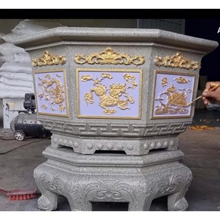 Khuôn chậu bát giác 59 Việt Nam nhựa ABS Loại dày