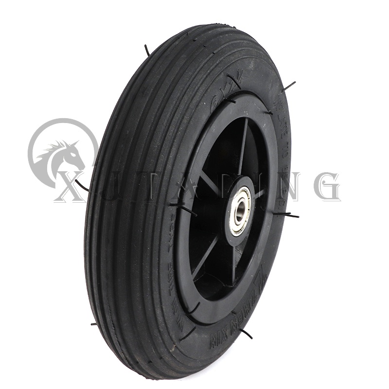 Lốp Xe 6X1 1 / 4 150mm 6 inch Vành Nhựa 4 inch Cho gas Scooter Điện e-Bike A-Bike