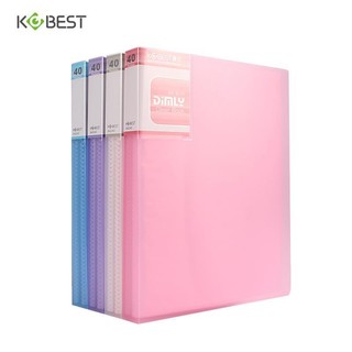 Album đựng tài liệu khổ a5 a4 20 / 30 / 40 / 60 trong suốt tiện dụng