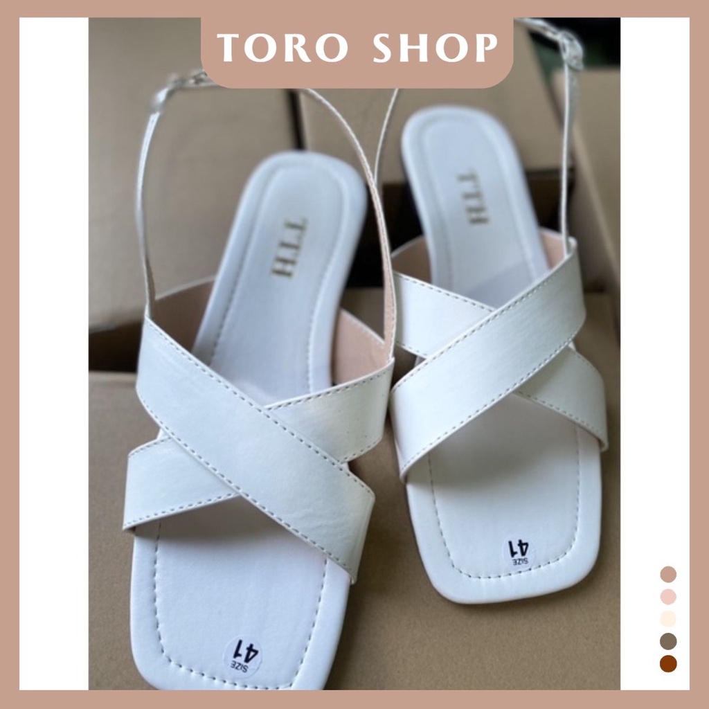 Dép sandanl chéo bigsize (ảnh thật )