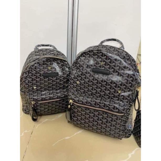 Balo Edmond Masion Y-printed Monogram kèm ví nhỏ và card chính hãng, tặng kèm túi giữ form The.Wear