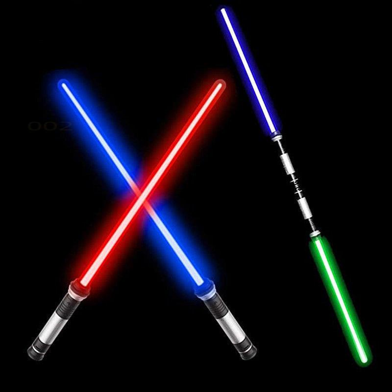 ☋☁Thanh kiếm laze Star Wars Ánh sáng đồ chơi phát đèn flash huỳnh quang ngày quốc khánh cho trẻ em