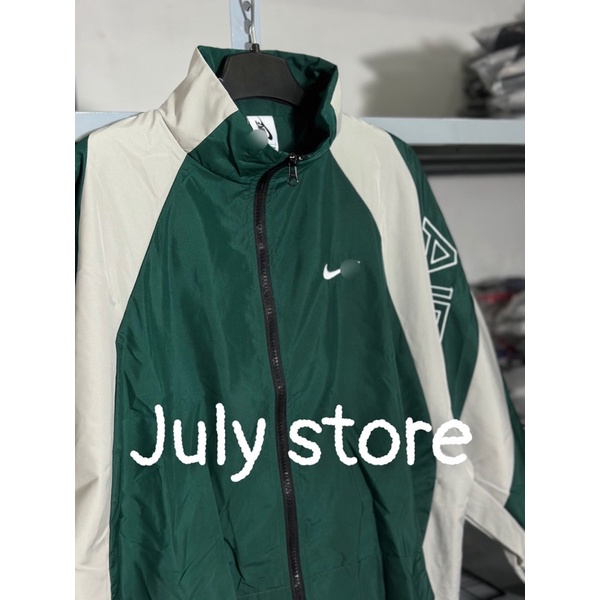 Áo Khoác Ni-ke Air Chữ Thêu Dù 2 lớp dày dặn chuẩn hình - Hàng Full Bọc Tag