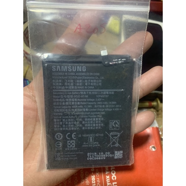 Pin zin/A20s/joy3/A ss 750/ssA50/ssA12/redmi9/reamel X/ssA51/oppo A54