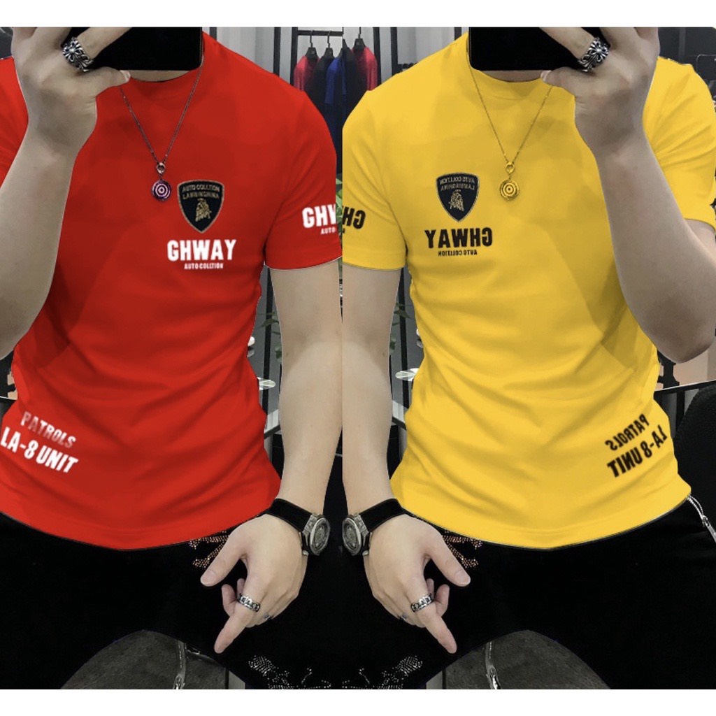 Áo thun nam, áo phông nam tay ngắn cổ tròn chất  thun lạnh cotton co giãn 2 chiều T.1314