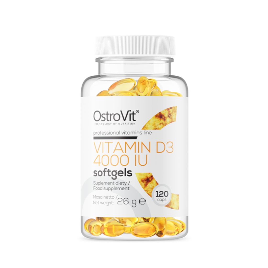 OstroVit Vitamin D3 4000IU 120 lần dùng