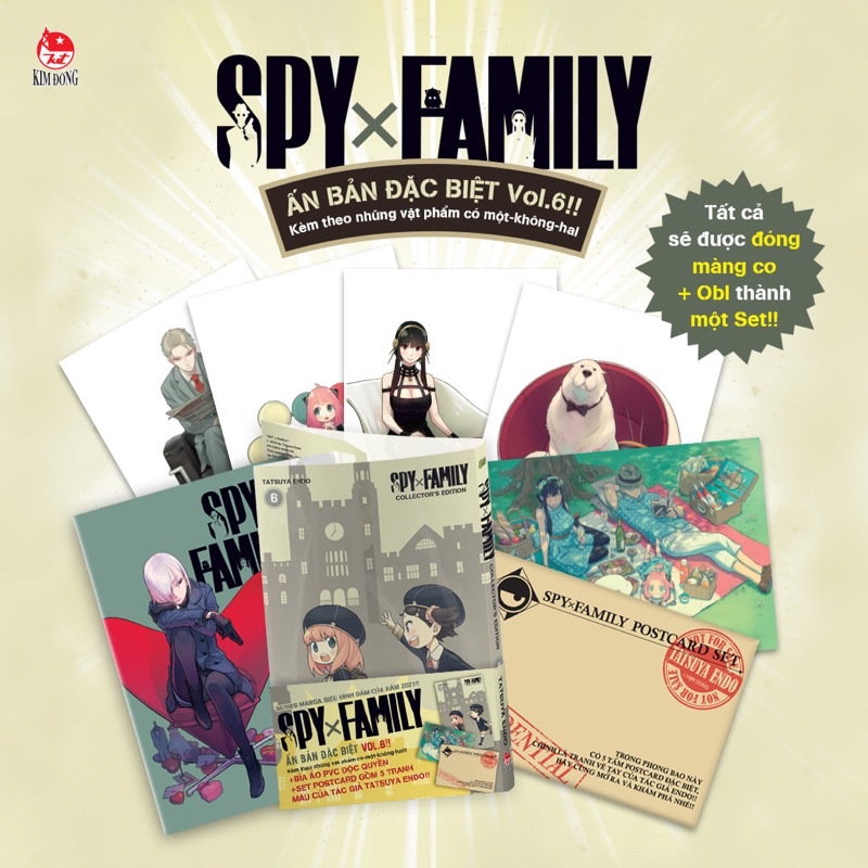 Spy X Family - Các Tập Limited và Đặc Biệt - Truyện Tranh NXB Kim Đồng