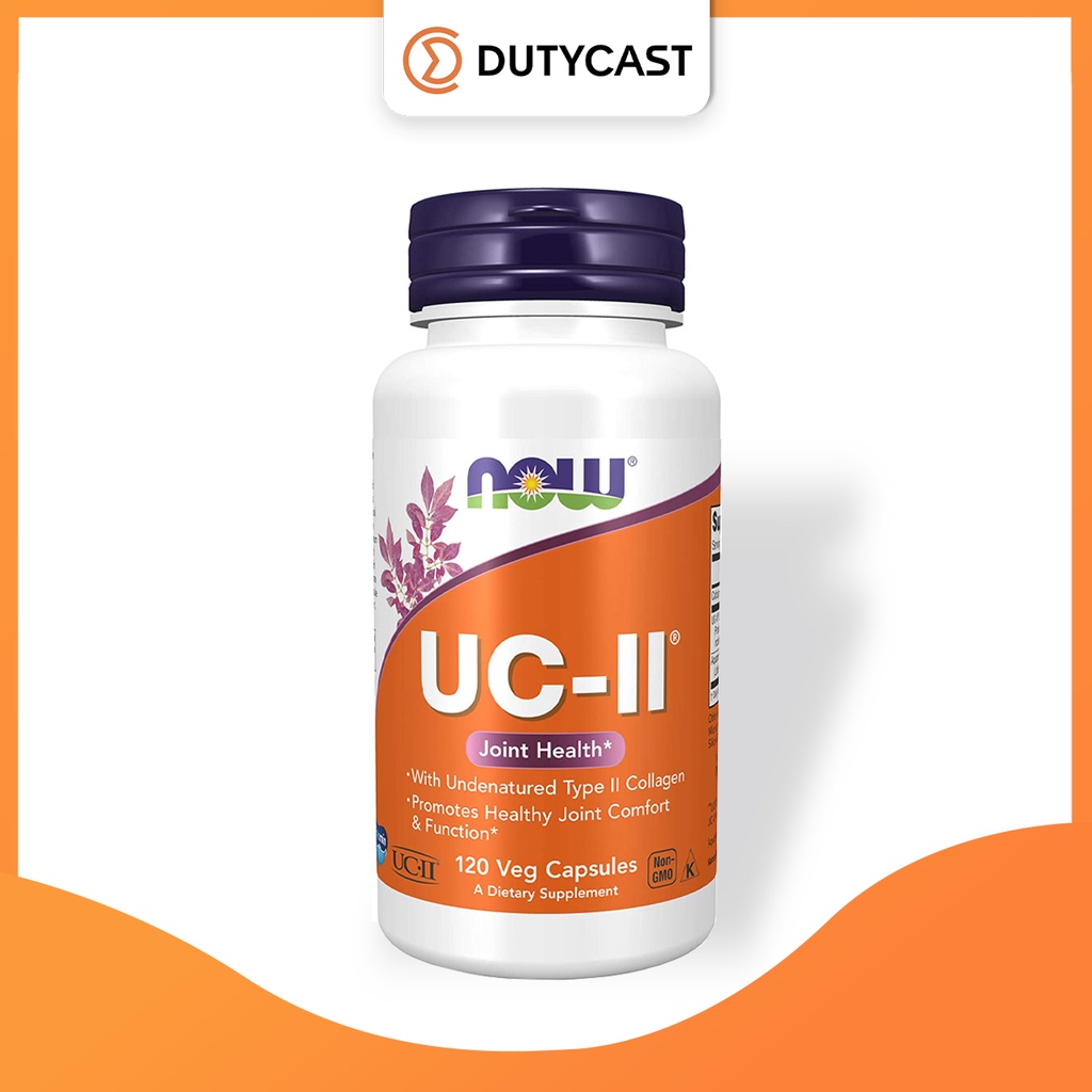 Viên Uống Xương Khớp, Sụn Khớp Collagen Type II NOW UCII - 60 Viên