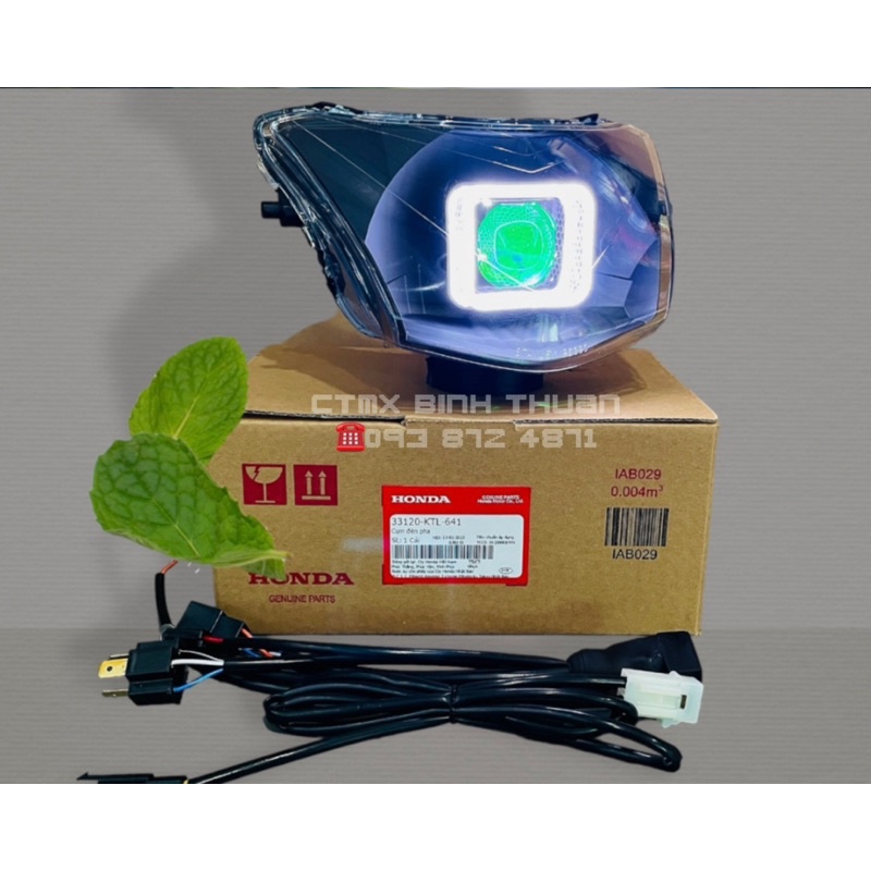 Full Bi Led MA Racing 1.5 lên cho Wave 100,110 các đời Honda