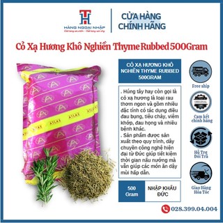 Cỏ xạ hương khô nghiền - thyme rubbed 500gram nhập khẩu germany