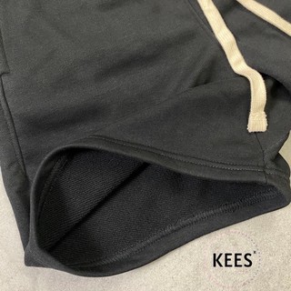Quần Short Thun Basic Trơn Đen Da Cá Unisex Thể Thao Nam Nữ
