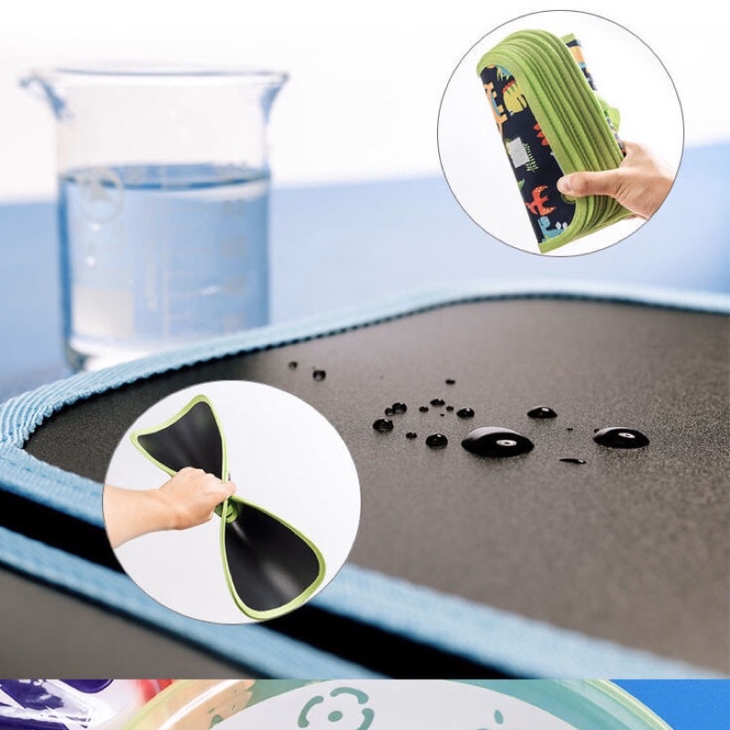 Sách Vẽ Hình Cho Bé, Xoá Được 16 Trang, 12 Bút Màu Nước Cho bé