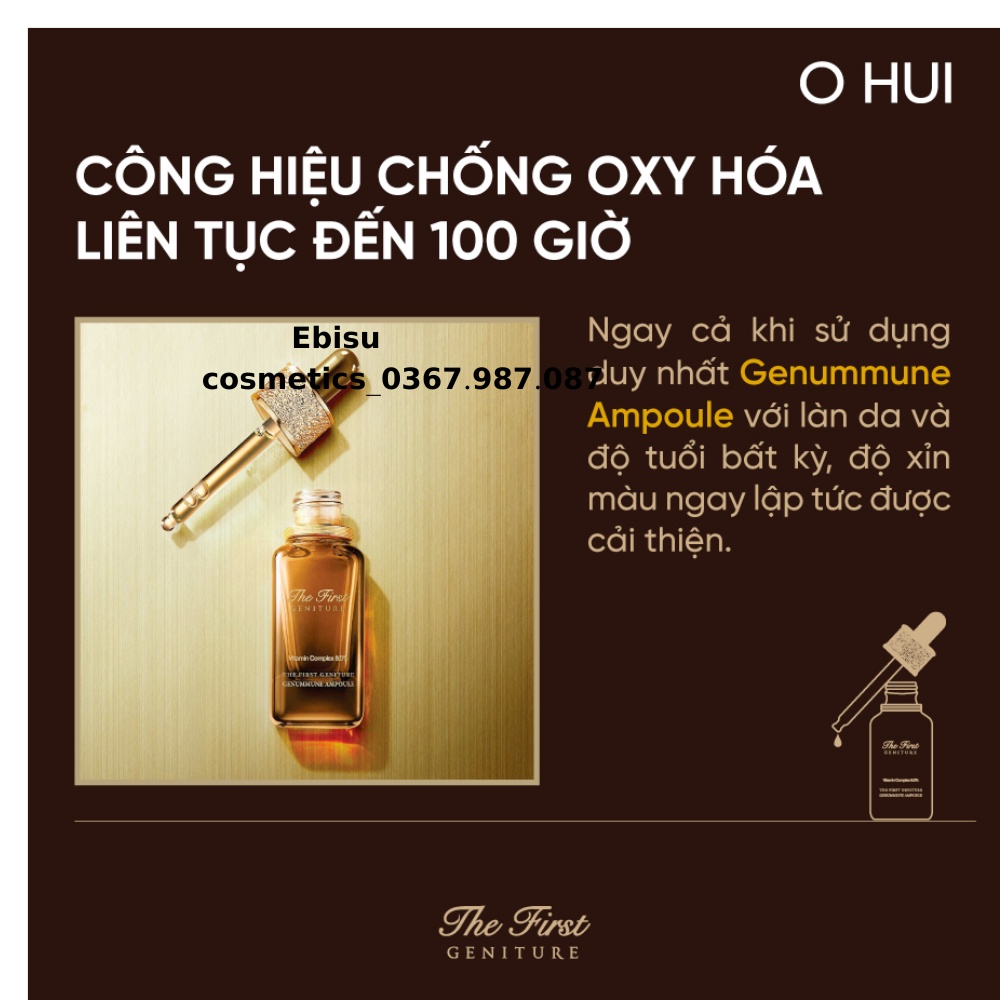 combo 10 viên vitamin c Ohui The First 1ml x10_𝗘𝗯𝗶𝘀𝘂 𝗰𝗼𝘀𝗺𝗲𝘁𝗶𝗰𝘀