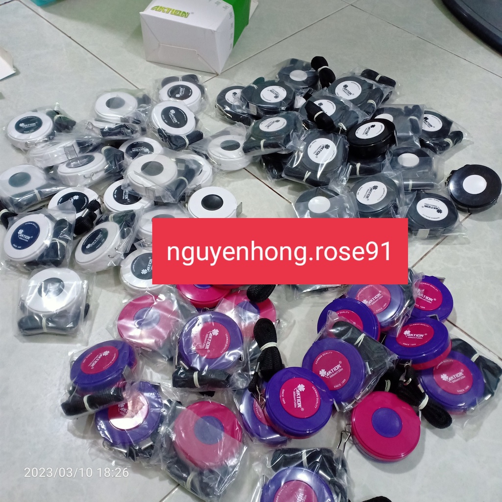 Thước dây cuộn 3m ngành may hiệu AKTION