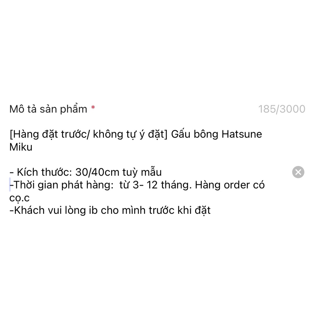 Gấu bông Hatsune Miku