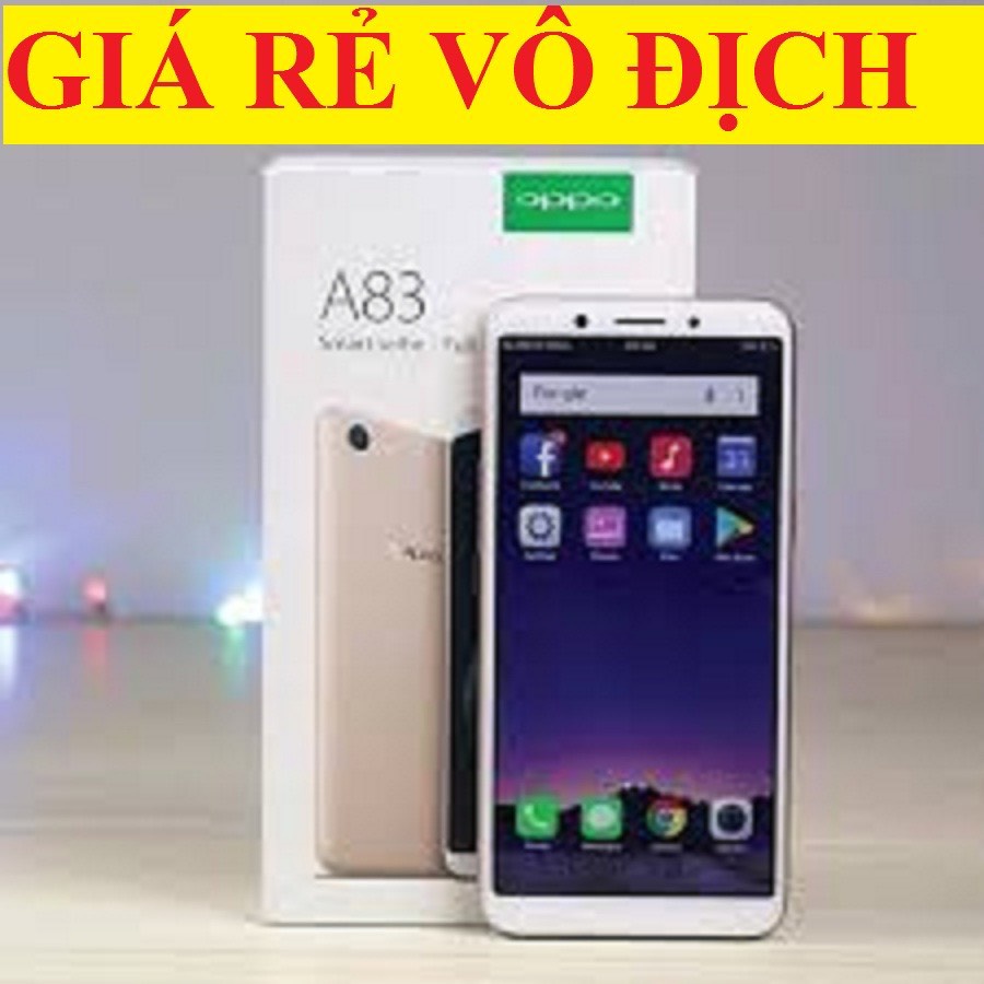 điện thoại Chính Hãng OppoA83 (Oppo-A83) 2sim ram 4/64G, màn 5.7inch, Camera siêu nét