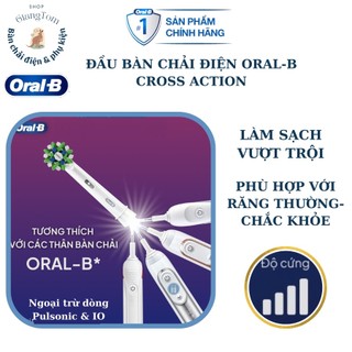 Đầu bàn chải điện oral-b cross action - đầu bàn chải điện thay thế oral-b