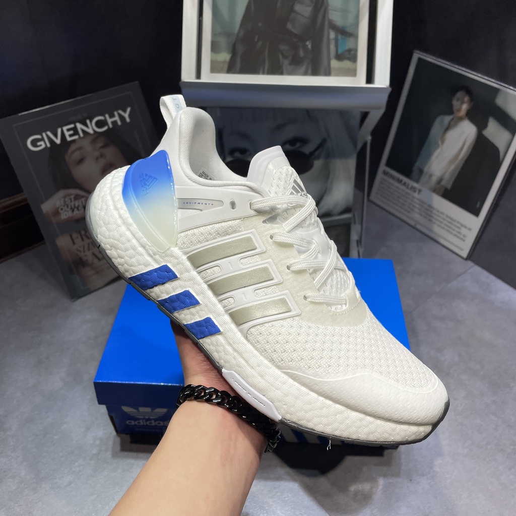 GIÀY THỂ THAO Adidas EQT Plus TRẮNG gót xanh dương hot 2022